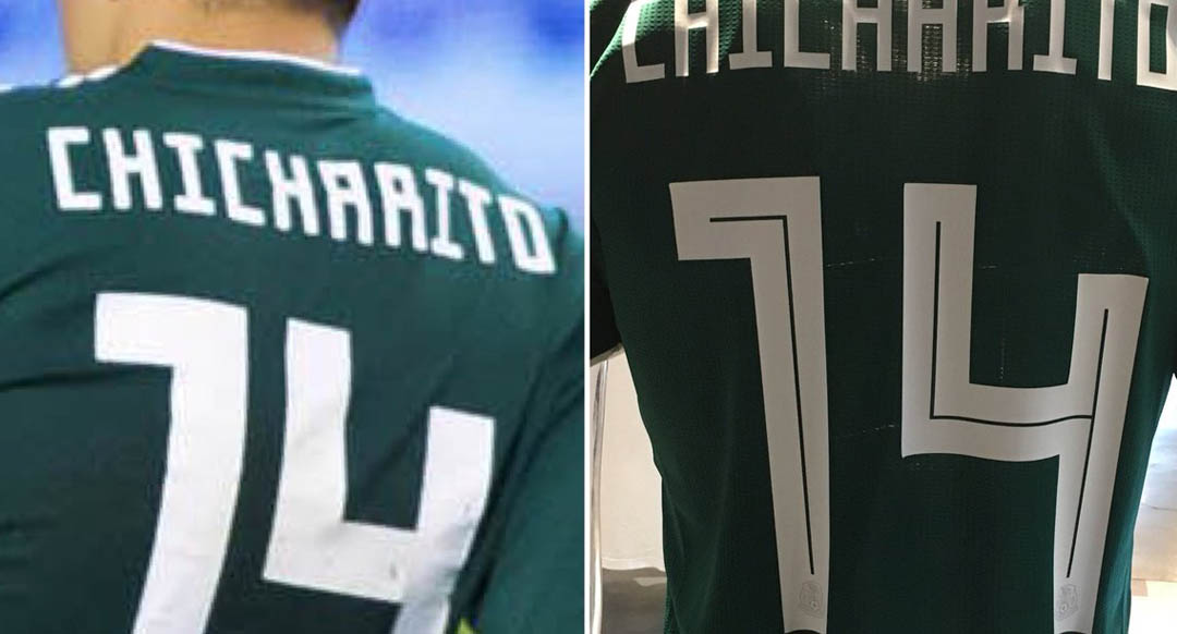 Mexico Debuts Bad Adidas 2018 World Cup Font Footy Headlines